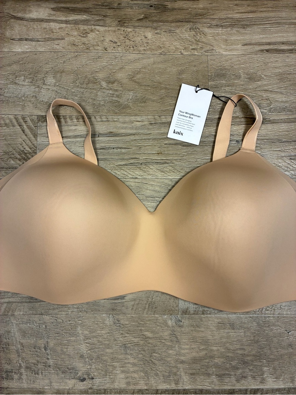 Knix Your Wing Women Contour Bra Warm Sand